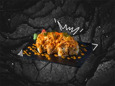 Volcano Sushi Roll